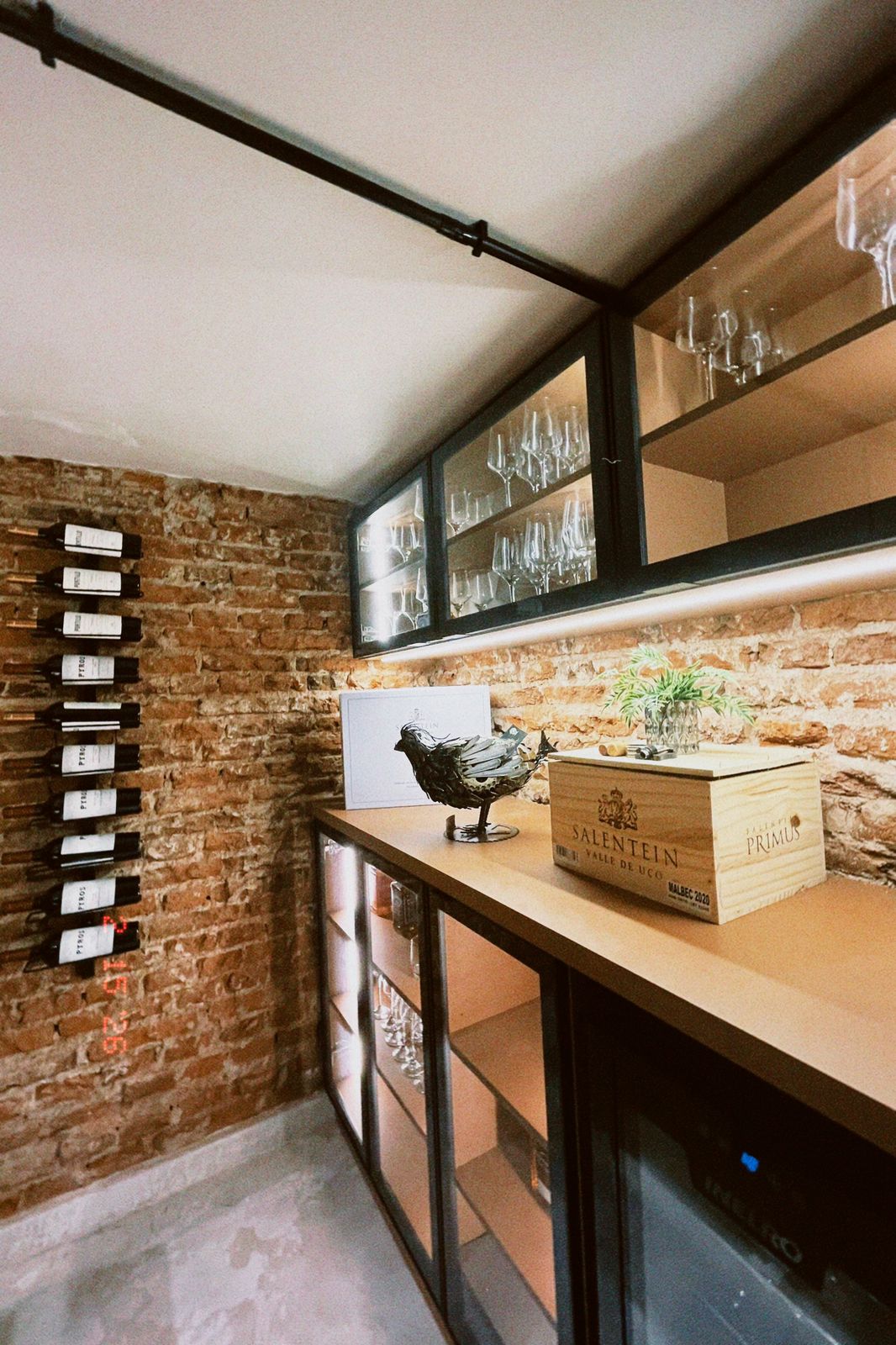 Mobiliario de la cava